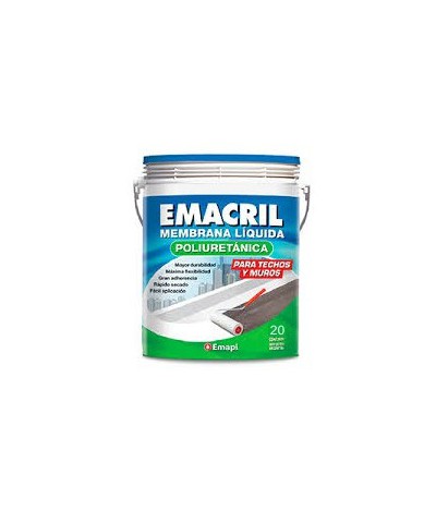 Emacril Poliuretanica Rojo Teja X 20 Kg