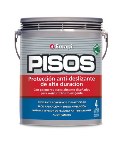 Emapi Pisos Gris 20 Lts