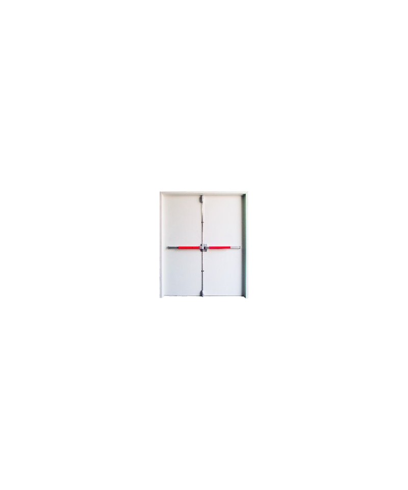 Puerta Doble Chapa Inyectada 70  M1700b C/barral Antipanico `prima Plus`