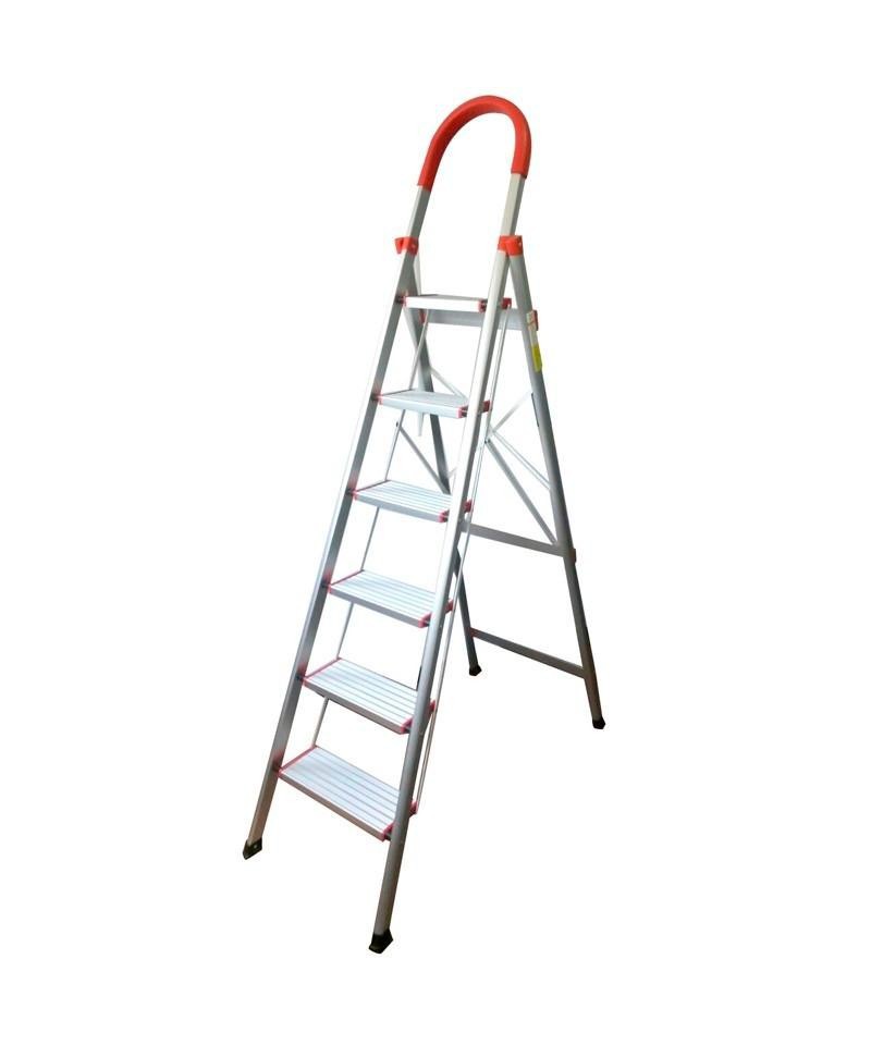 Escalera De Aluminio 6 Escalones