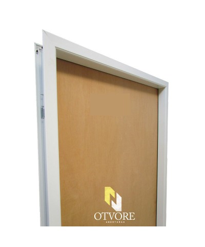 Puerta Placa Bay Marco De Aluminio 0.70 X 2.00 Derecha