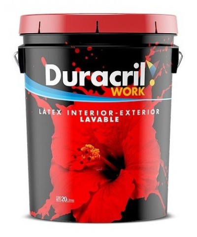 Duracril Latex Work Interior-exterior  10 Lts