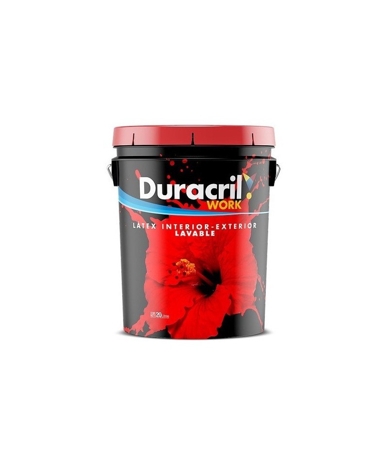 Duracril Latex Work Interior-exterior  10 Lts