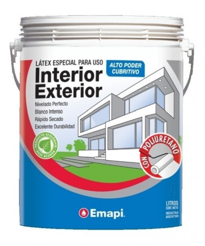 Emapi Latex Interior-exterior C poliuretano 1 Lts